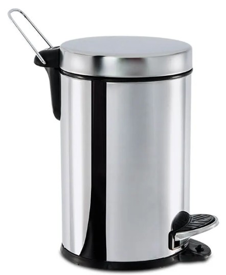 Lixeira em Aço Inox 5L